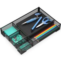 Organizador de gavetas de mesa ITAYVAN Metal com 5 divisórias