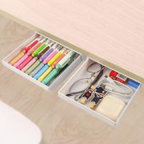Organizador de gavetas de mesa YOOUSOO, pacote com 2 unidades, plástico deslizante