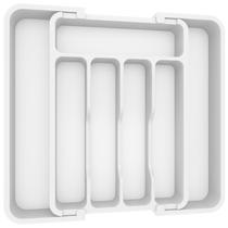 Organizador de gavetas de utensílios Lifewit Silverware expansível branco Organizador de gavetas de utensílios Lifewit Silverware expansível branco