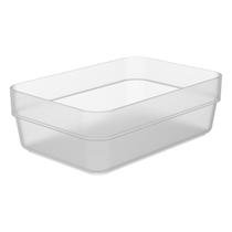 Organizador De Gavetas Geladeira Armários Para Cozinha Logic Incolor Multiuso 17cm