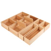 Organizador de gavetas Kootek Bamboo, 6 peças, tamanho 3 para cozinha