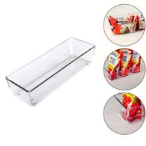 Organizador De Gavetas Multiuso Modular Cor Transparente M