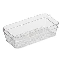 Organizador de Gavetas OGGI Clear - 3" x 6" - Ideal para Cozinha, Escritório e Banheiro