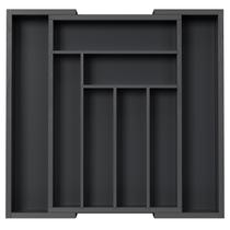 Organizador de gavetas Pipishell Bamboo Expansível M-Black Organizador de gavetas Pipishell Bamboo Expansível M-Black