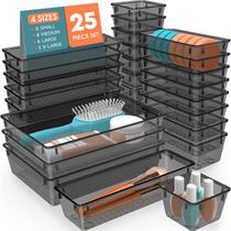 Organizador de Gavetas SpaceHacks - 25 Unidades para Maquiagem (Preto)