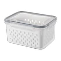 Organizador de Geladeira 1,75 Litros Porta Legumes Frutas Verduras Organizador de Geladeira 1,75 Litros Porta Legumes Frutas Verduras