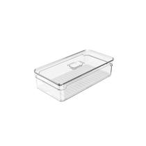 Organizador de Geladeira 2,8L com Tampa Clear Fresh Ou