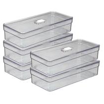 Organizador de Geladeira 3,6L com Tela Porta Ovos e Tampa 5un Organizador de Geladeira 3,6L com Tela Porta Ovos e Tampa 5un