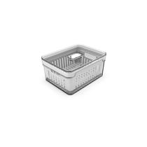 Organizador De Geladeira Clear Fresh Natural 2,2L Com Cesto OU
