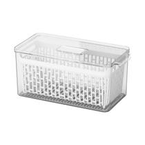 Organizador de Geladeira com Cesto 6 Litros Coza Dry Cristal