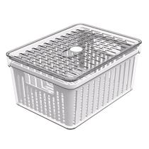 Organizador de Geladeira com Cesto Escorredor 2,3L Pequeno Frutas Legumes Crippa Organizador de Geladeira com Cesto Escorredor 2,3L Pequeno Frutas Legumes Crippa