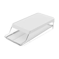 Organizador De Geladeira Dispenser Automático Porta Ovos 14 Cavidades Roll Clear Fresh Ou - Branco