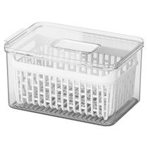 Organizador de Geladeira Dry Coza 3,2 Litros 24x15,5x12,3 cm com Cesto