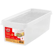 Organizador de Geladeira Legumes Verduras 4,2L Tampa Ventilável Caixa Plástica Organizador de Geladeira Legumes Verduras 4,2L Tampa Ventilável Caixa Plástica
