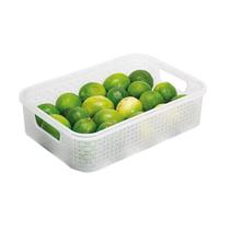 Organizador de Geladeira Natural M 4,5 Litros-NITRON Organizador de Geladeira Natural M 4,5 Litros-NITRON