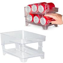 Organizador de Geladeira Para Latas Refrigerante Cerveja