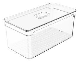 Organizador De Geladeira Porta Frutas Legumes 5l Clear Fresh