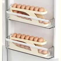 Organizador De Geladeira Porta Ovos Cozinha Luxo Dispensador