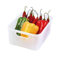 Organizador De Geladeira Rattan Natural Médio Nitron Organizador De Geladeira Rattan Natural Médio Nitron