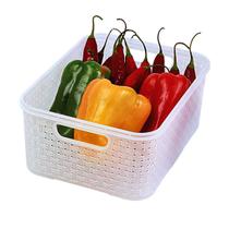 Organizador De Geladeira Rattan Natural Médio Nitron