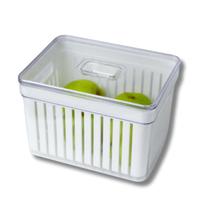 Organizador De Geladeira Retangular 3,8 LTS Com CESTA