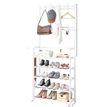 Organizador de Guarda-Roupa Arara Cabideiro 5 Prateleiras