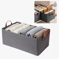 Organizador De Guarda Roupa Cesto Dobrável Piquenique