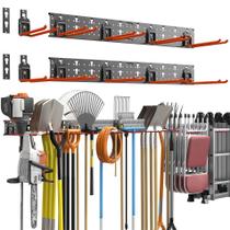 Organizador de Herramientas de Jardín TORACK con Soporte de Pared y Ganchos