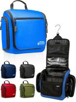 Organizador de higiene pessoal AvaJex Large Waterproof Travel Blue Light Blue