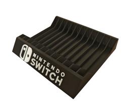 Organizador de Jogos Compatível com Nintendo Switch 1 e 2 Suporte para Caixas Organizador de Jogos Compatível com Nintendo Switch 1 e 2 Suporte para Caixas