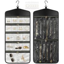 Organizador de joias CHICECO Travel Hanging com bolsos com zíper