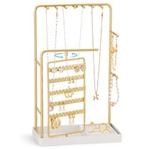 Organizador de joias ProCase Jewelry Display Stand Holder Gold Organizador de joias ProCase Jewelry Display Stand Holder Gold