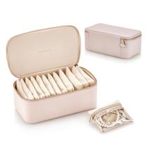 Organizador de Joias Vladimir Travel - 12 Bolsos Rosy Mauve