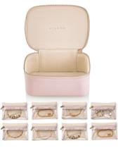 Organizador de Joias Vladimir Travel para Meninas e Mulheres - 8 Bolsos