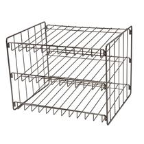 Organizador de Latas para Cozinha Kitchen Details 3 Camadas em Aço 37x29x28 cm Organizador de Latas para Cozinha Kitchen Details 3 Camadas em Aço 37x29x28 cm