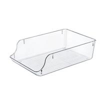 Organizador de Latas Transparente G Despensa Geladeira Refrigerantes Cervejas