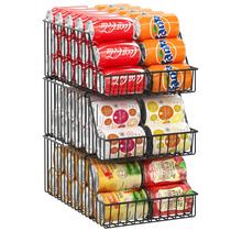 Organizador de Latas X-cosrack 3 Unidades Empilháveis Organizador de Latas X-cosrack 3 Unidades Empilháveis