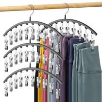 Organizador de legging Closet Volnamal com 10 clipes comporta 40 leggings