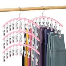 Organizador de legging Closet Volnamal com 10 clipes comporta 40 leggings