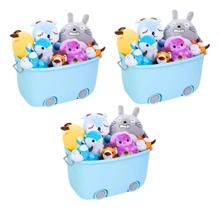 Organizador De Lego, Livros E Brinquedos - Kit 3 Caixas 50l - Tibaby Organizador De Lego, Livros E Brinquedos - Kit 3 Caixas 50l - Tibaby