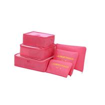 Organizador De Mala De Bagagem Viagem Kit 6 Necessaire Bolsa