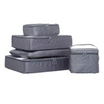 Organizador De Mala Para Viagem Kit 5 Peças Necessaire 501 Organizador De Mala Para Viagem Kit 5 Peças Necessaire 501
