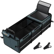 Organizador de Maletero HEYTRIP Grande con Bolsa Térmica 105L Gris