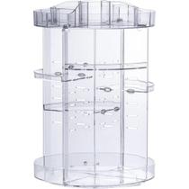 Organizador de Maquiagem Acrílico Giratório Porta Cosméticos Organizador de Maquiagem Acrílico Giratório Porta Cosméticos