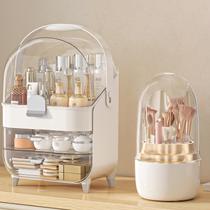 Organizador de maquiagem Anylady Skincare Holder Storage Box Silver