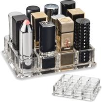 Organizador de maquiagem BY ALEGORY Acrylic Lipstick 24 slots x2 Organizador de maquiagem BY ALEGORY Acrylic Lipstick 24 slots x2