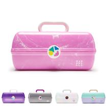 Organizador de maquiagem Caboodles On-The-Go Girl Bubblegum Marble