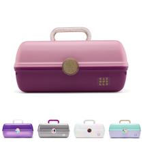 Organizador de maquiagem Caboodles On-The-Go Girl com espelho e bandeja