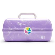 Organizador de maquiagem Caboodles On-The-Go Girl Lavender Marble