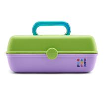 Organizador de maquiagem Caboodles Pretty em Petite Neon Green/Lilac